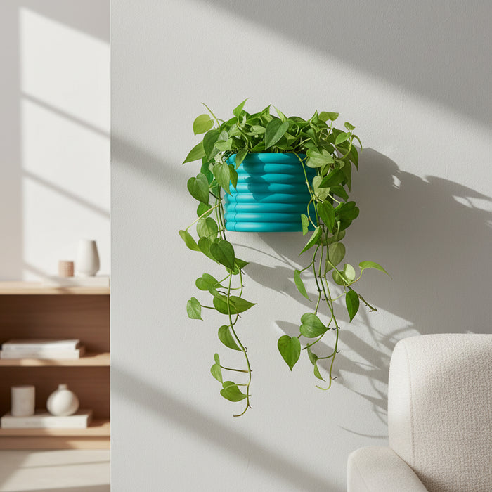 Wall Planter "Rilo" | Wall Mounted Plant Pot with Drainage Option