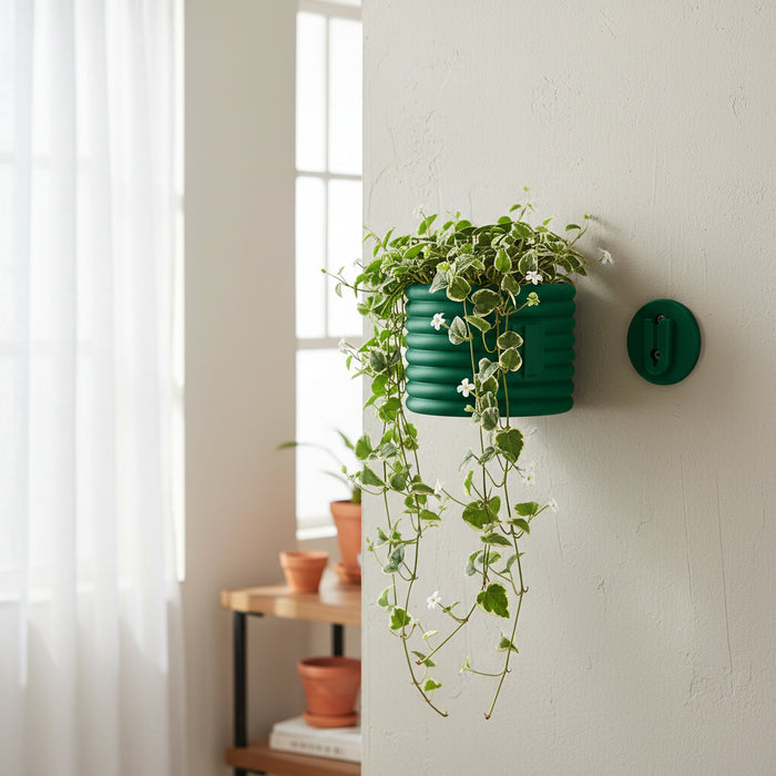 Wall Planter "Rilo" | Wall Mounted Plant Pot with Drainage Option