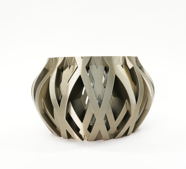 Ventilated Orchid Pot with Rounded Lattice and Optional Tray | Rimo — product image 17