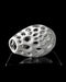 Ringo perforated vase angled side view