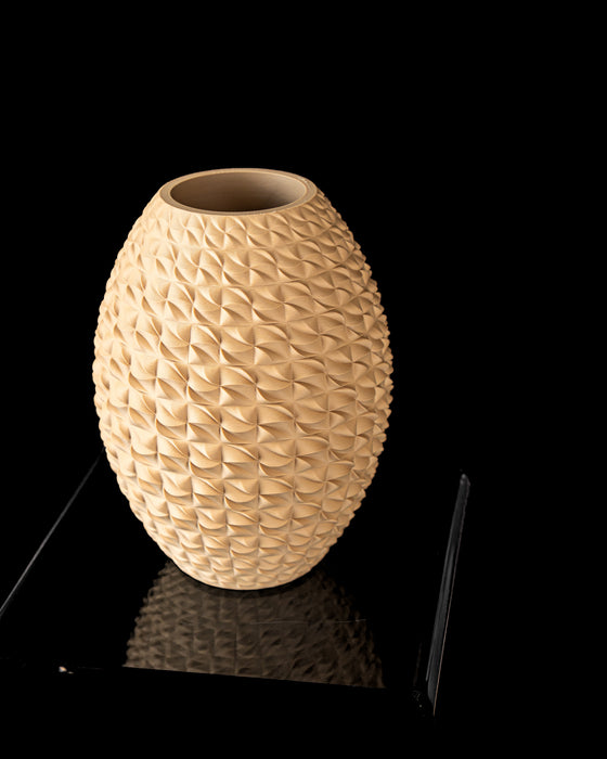 Sando oval textured vase product view
