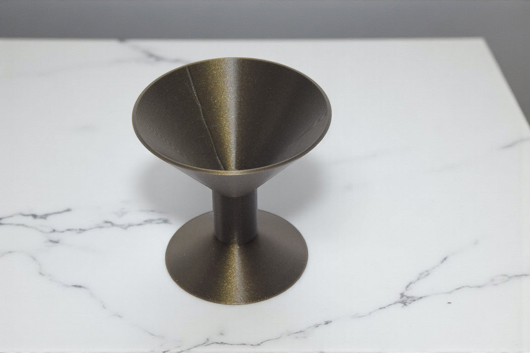 Vertical incense holder "Seren" – 3D printed incense stick burner with ash catcher tray, modern incense decor, minimalist altar accessory