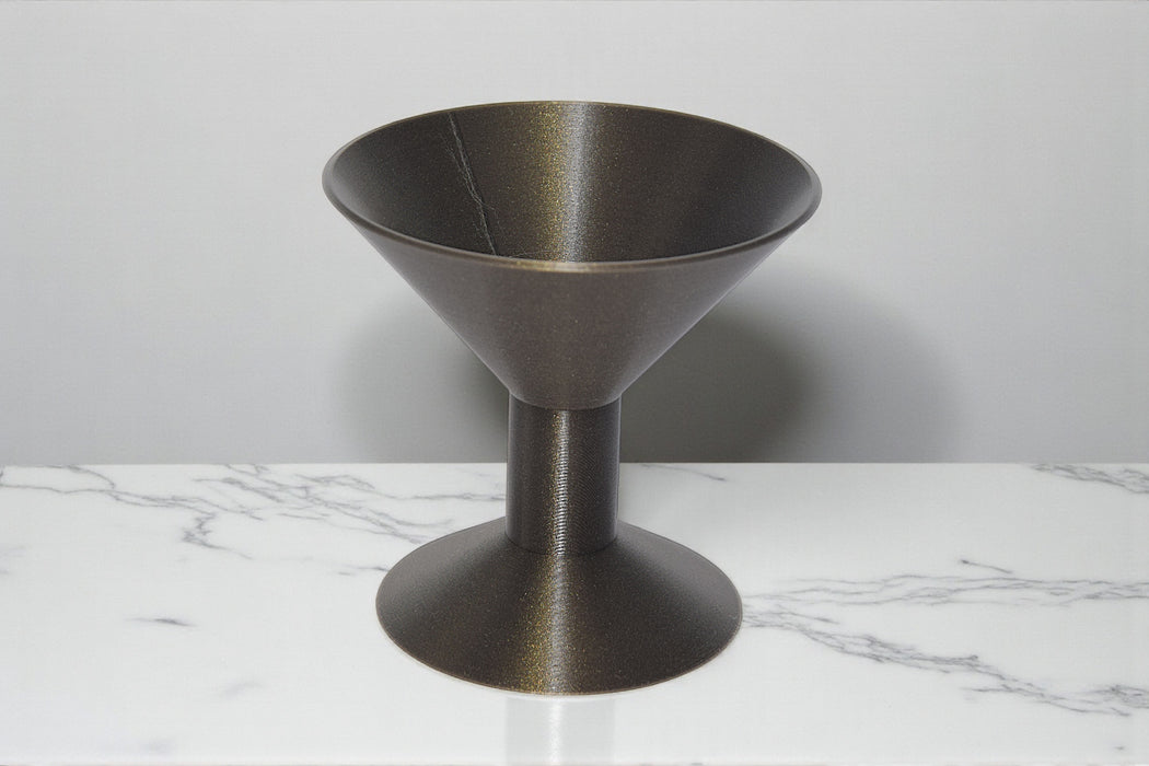 Vertical incense holder "Seren" – 3D printed incense stick burner with ash catcher tray, modern incense decor, minimalist altar accessory