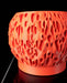 Spotted organic texture indoor planter, product view 4