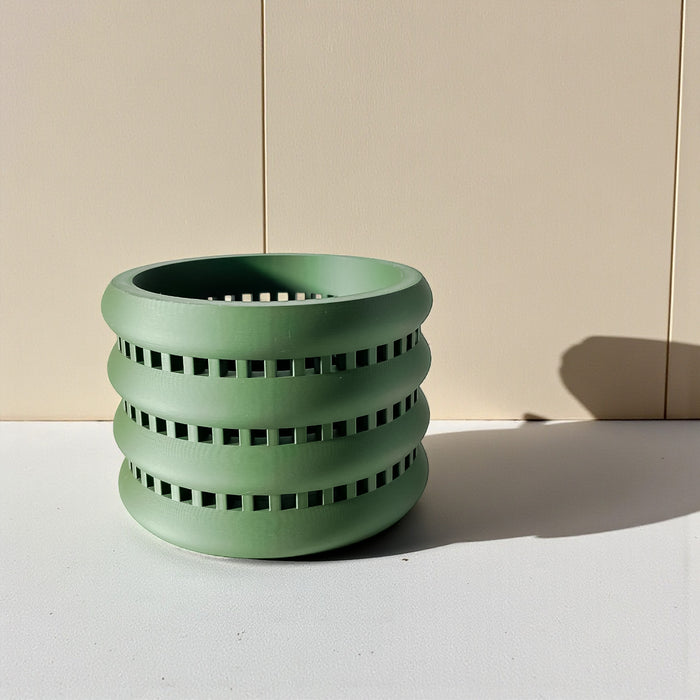 3D Printed Ventilated Orchid Planter Pot for Root Health "Ulra"