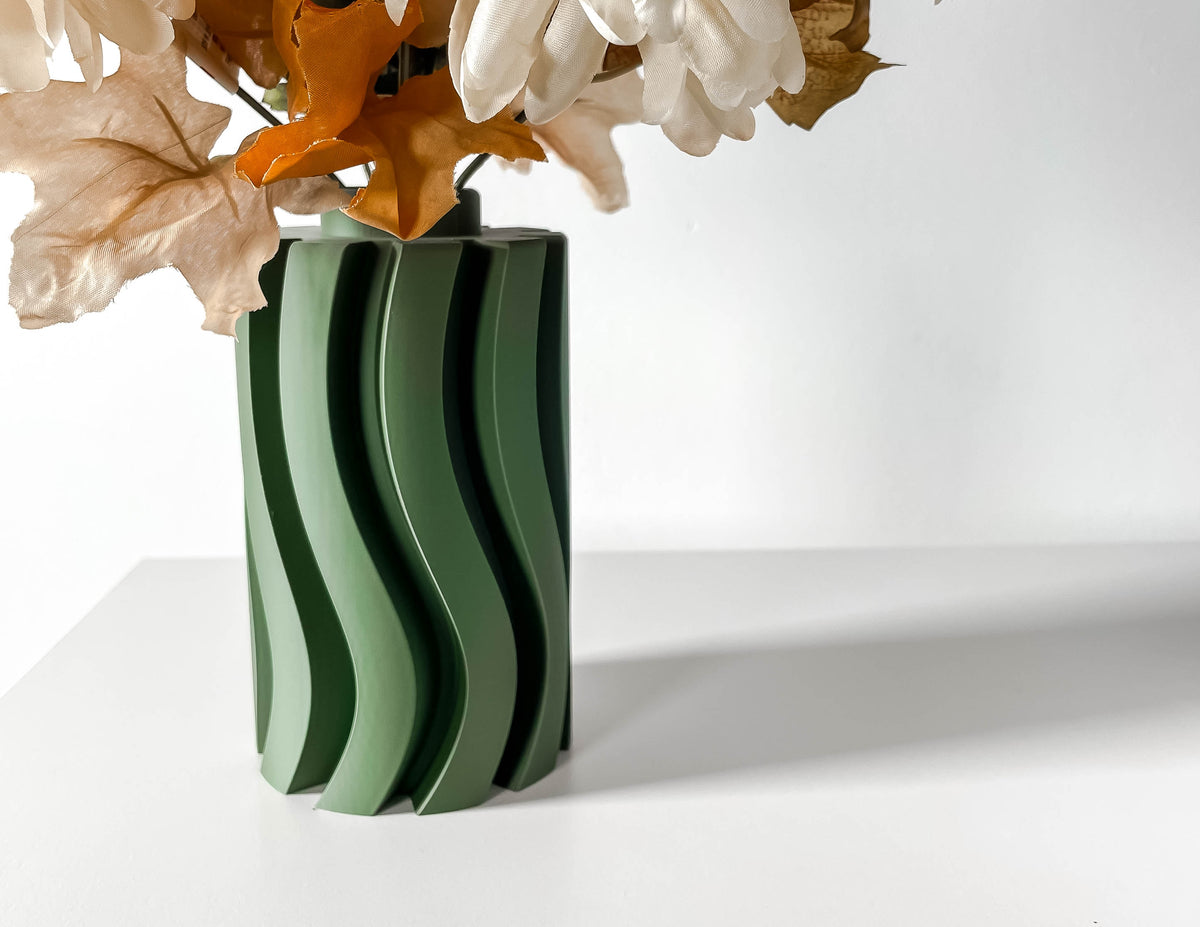 Oren geometric vase for flowers, product view 3