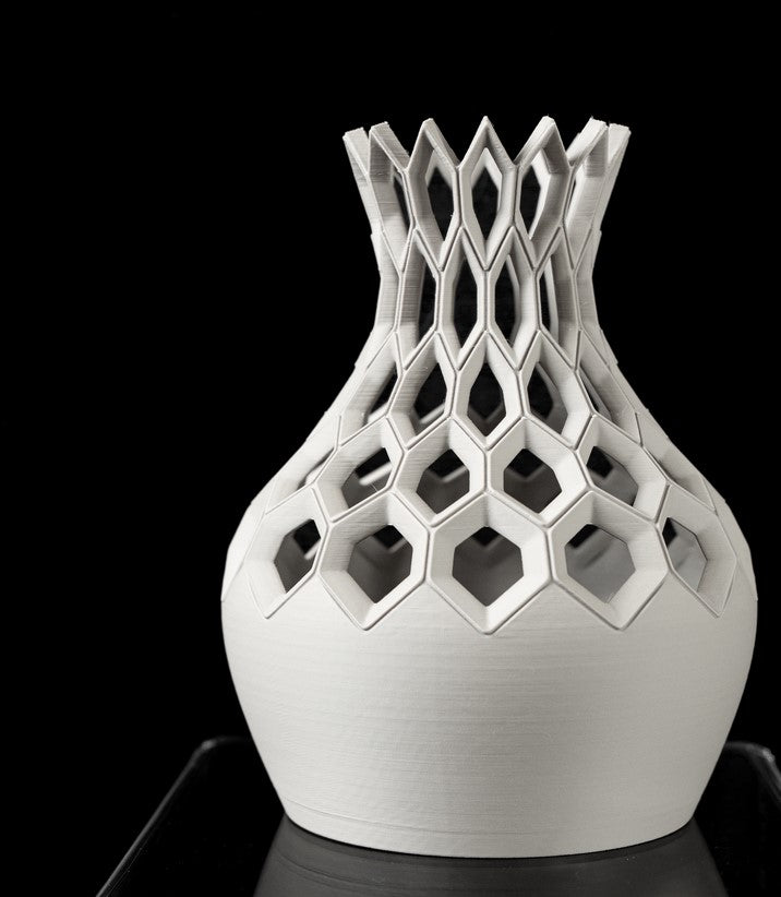 Hexa geometric openwork vase for flowers, product view 5
