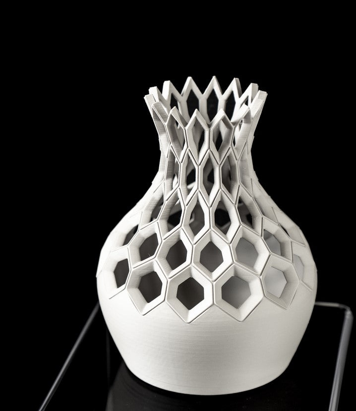 Hexa geometric openwork vase for flowers, product view 6