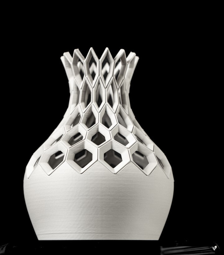 Hexa geometric openwork vase for flowers, product view 4