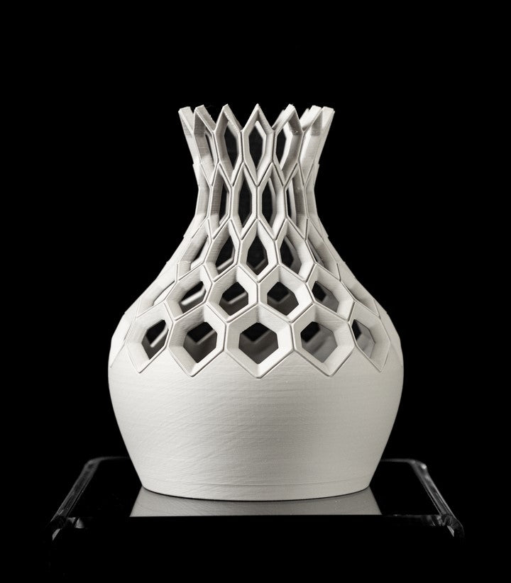 Hexa geometric openwork vase for flowers, product view 3