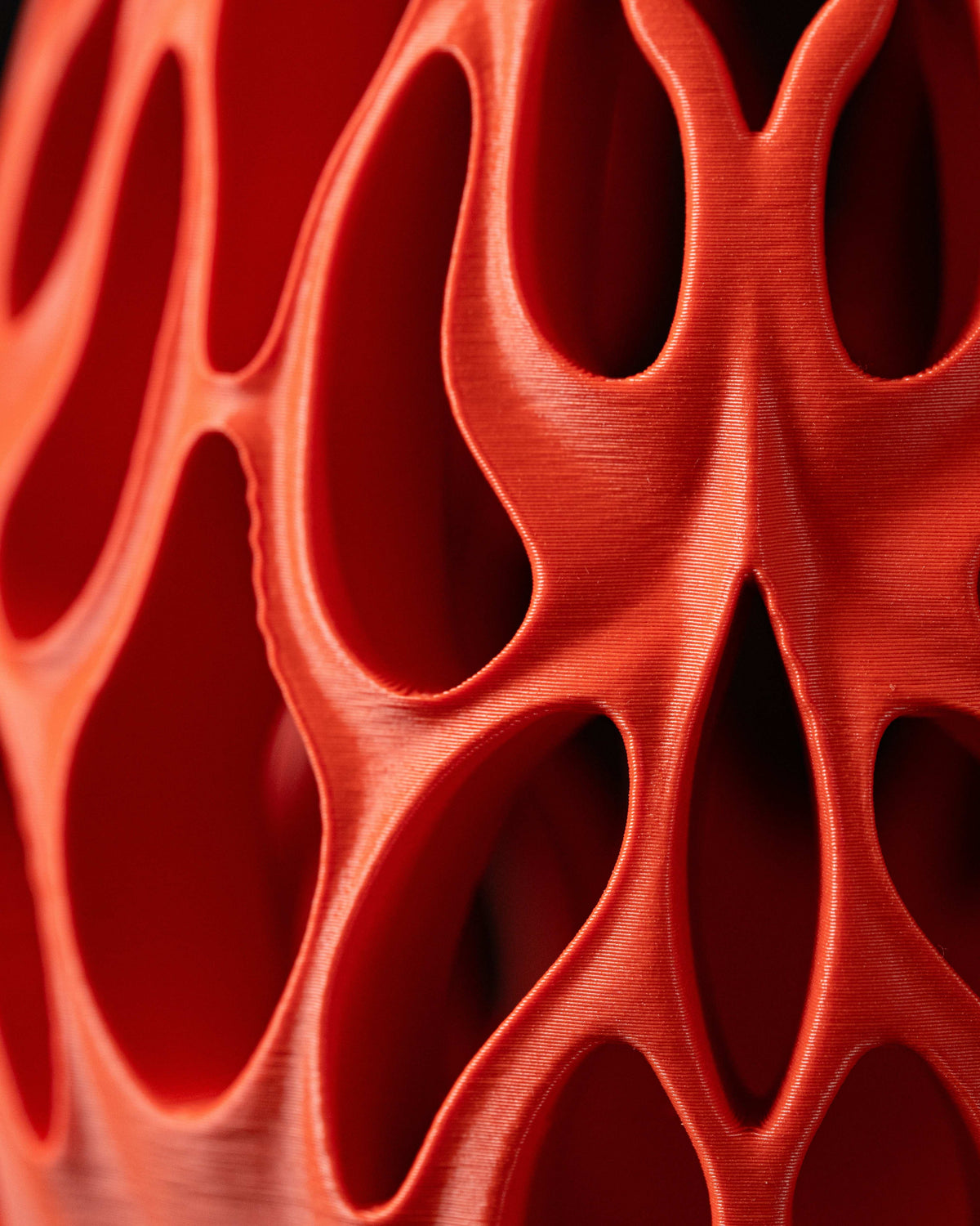 Vessel organic openwork vase for flowers, product view 5