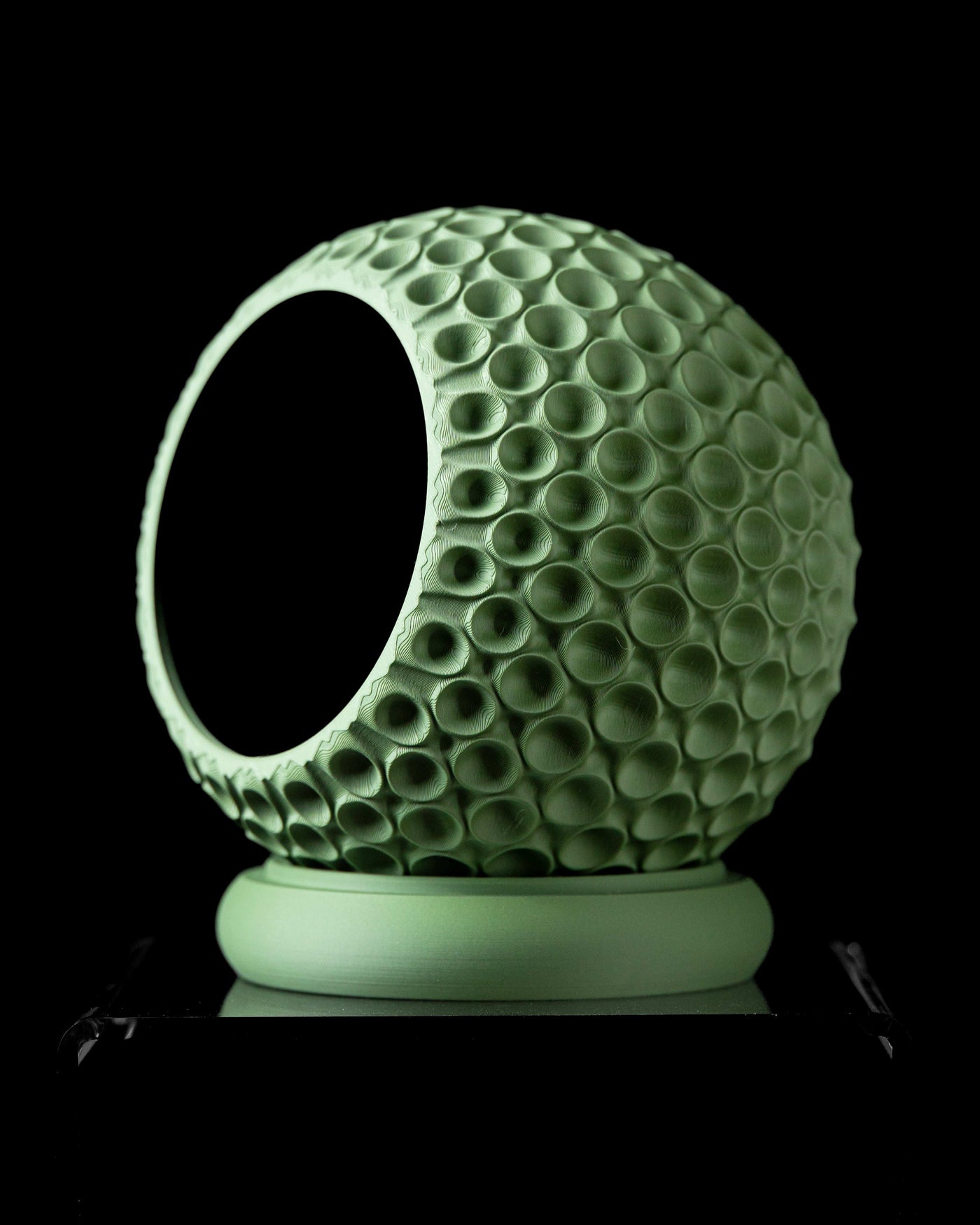 Bubble organic texture indoor planter, product view 3