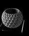 decorative planter pot with bold diamond carving, 3d printed black low planter pot, suitable for flower pots or succulent pots, categorized as ornate flower pot and unique home decor, planter pots unique for bookshelf or desk, also suitable as gifts for mom