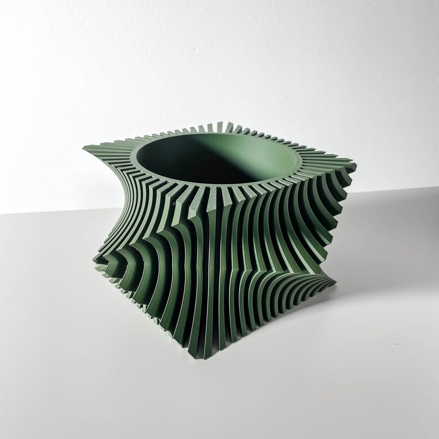 Anio spiral indoor planter, product view 5