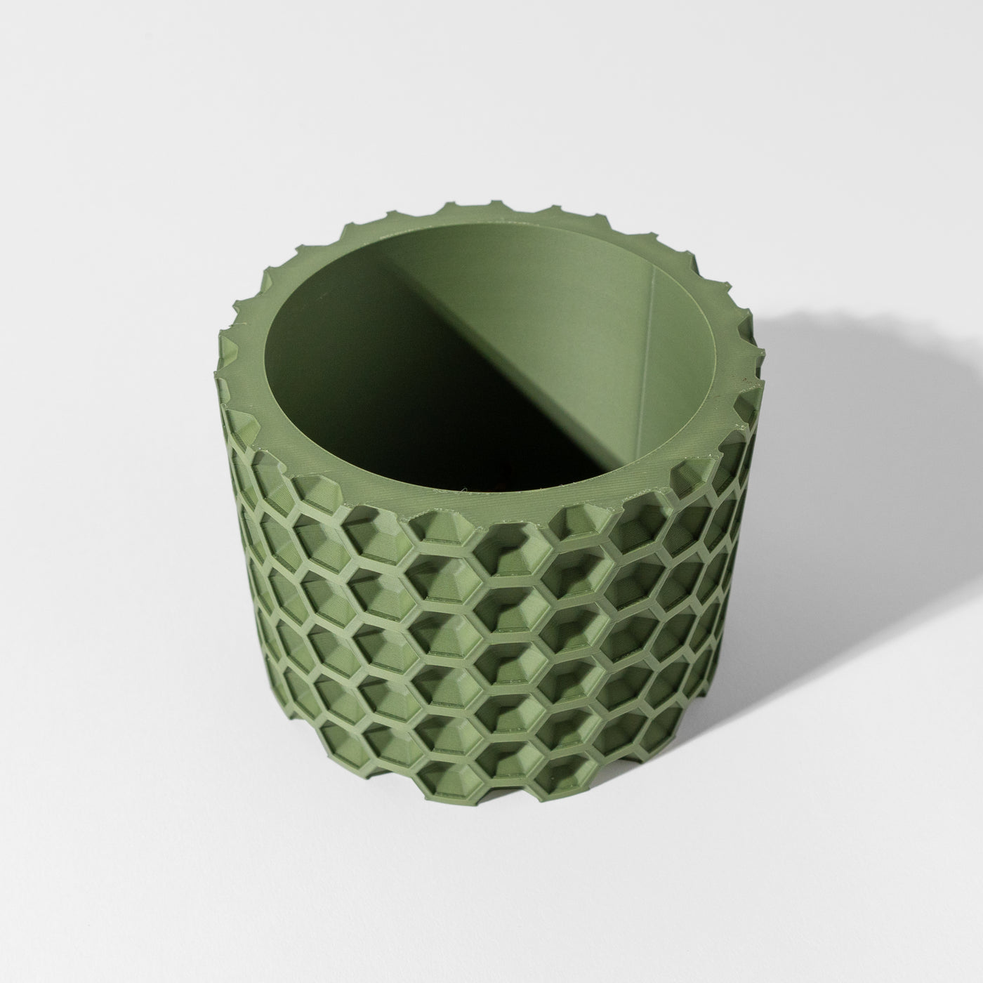 Armos geometric indoor planter, product view 5