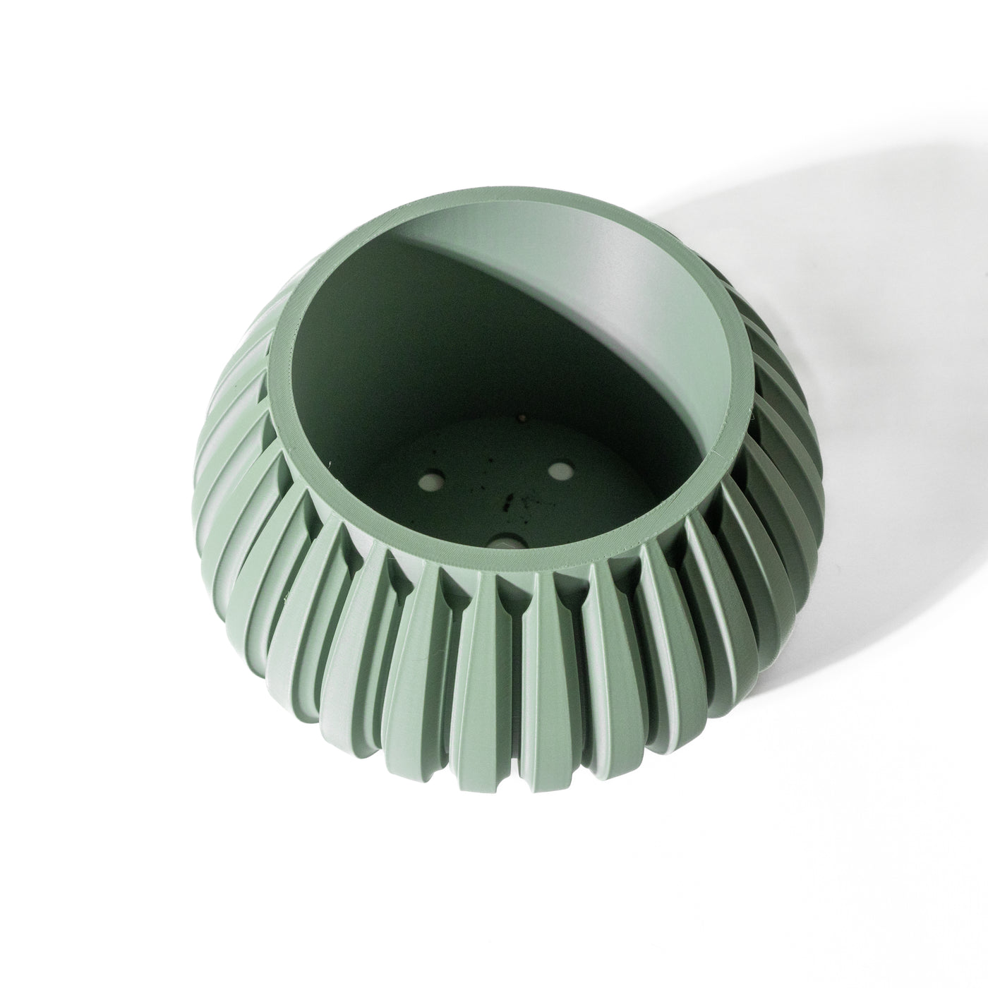 Leno layered indoor planter, product view 4