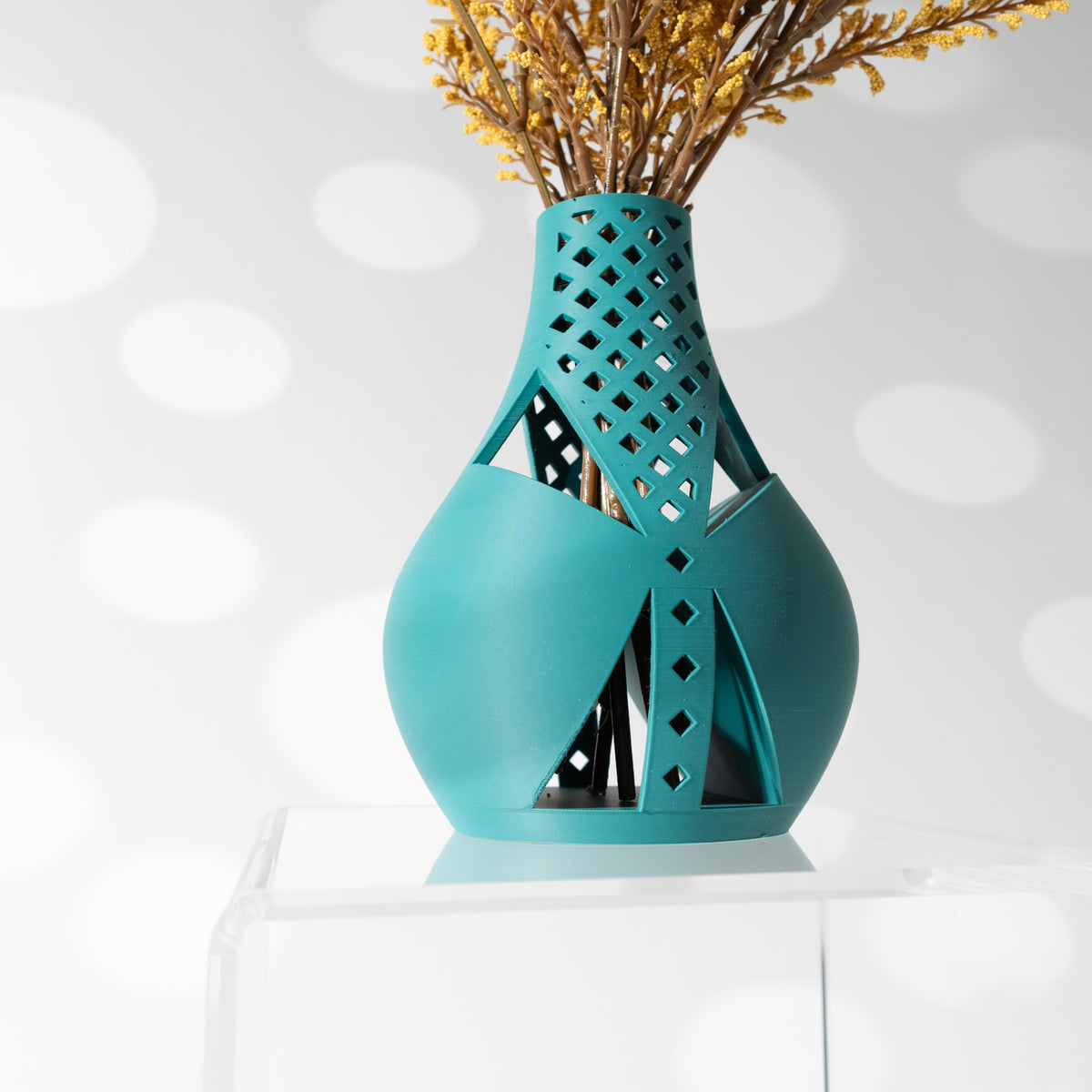 Arin openwork vase for flowers, product view 6
