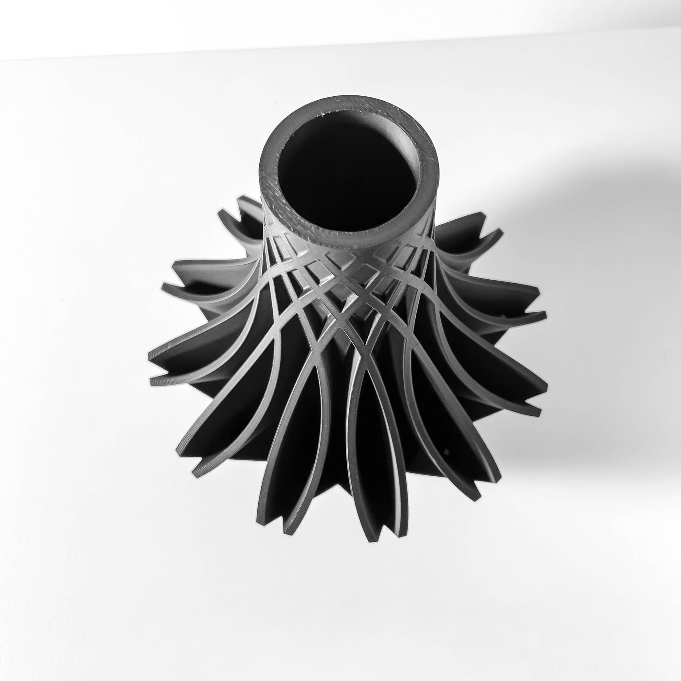 Kiva geometric vase for flowers, product view 5