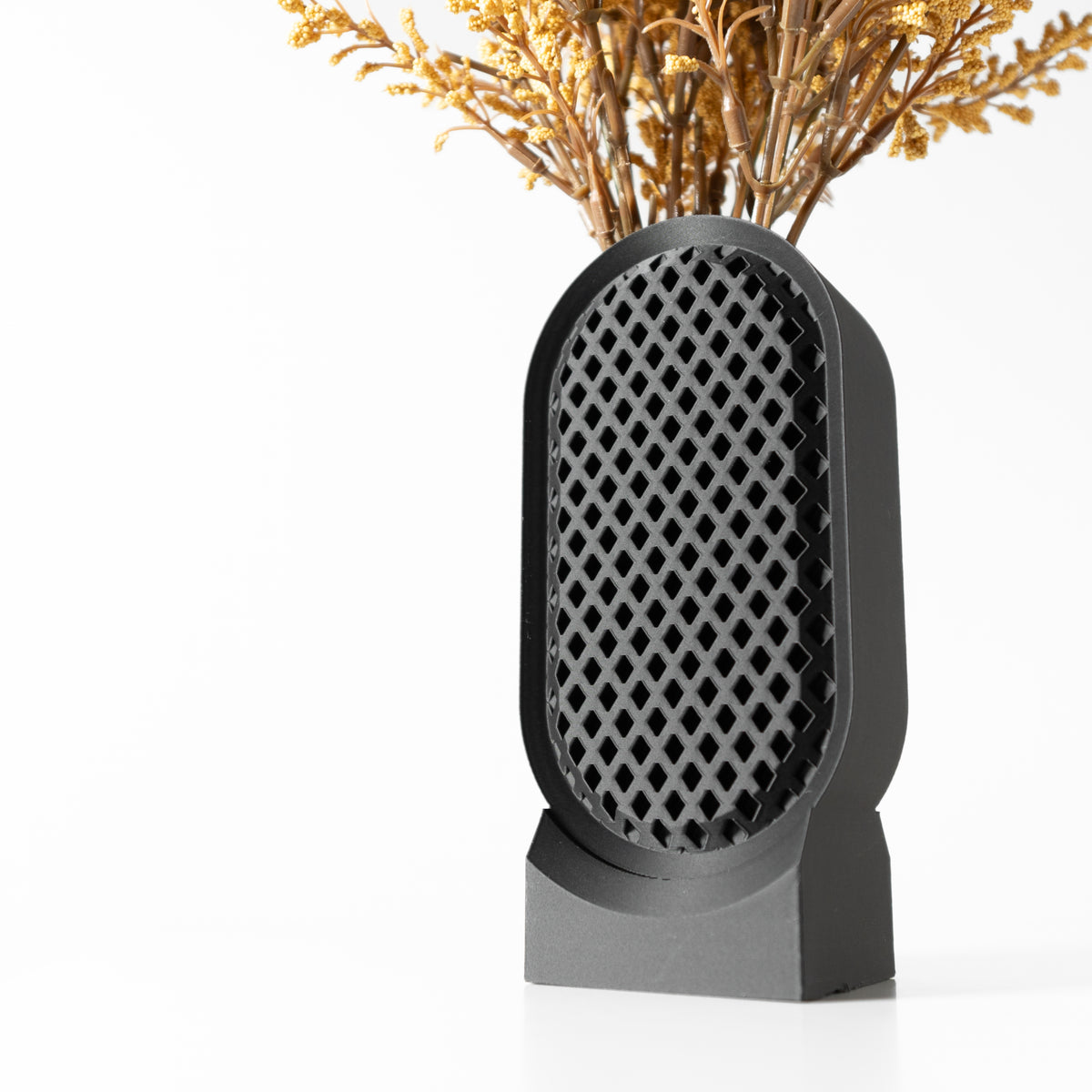 Voson oval lattice vase for flowers, product view 3