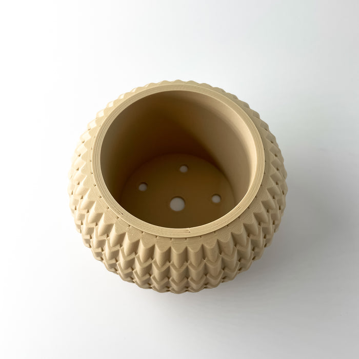 Planter Pot "Iver" eco-friendly, drainage |  color & size options