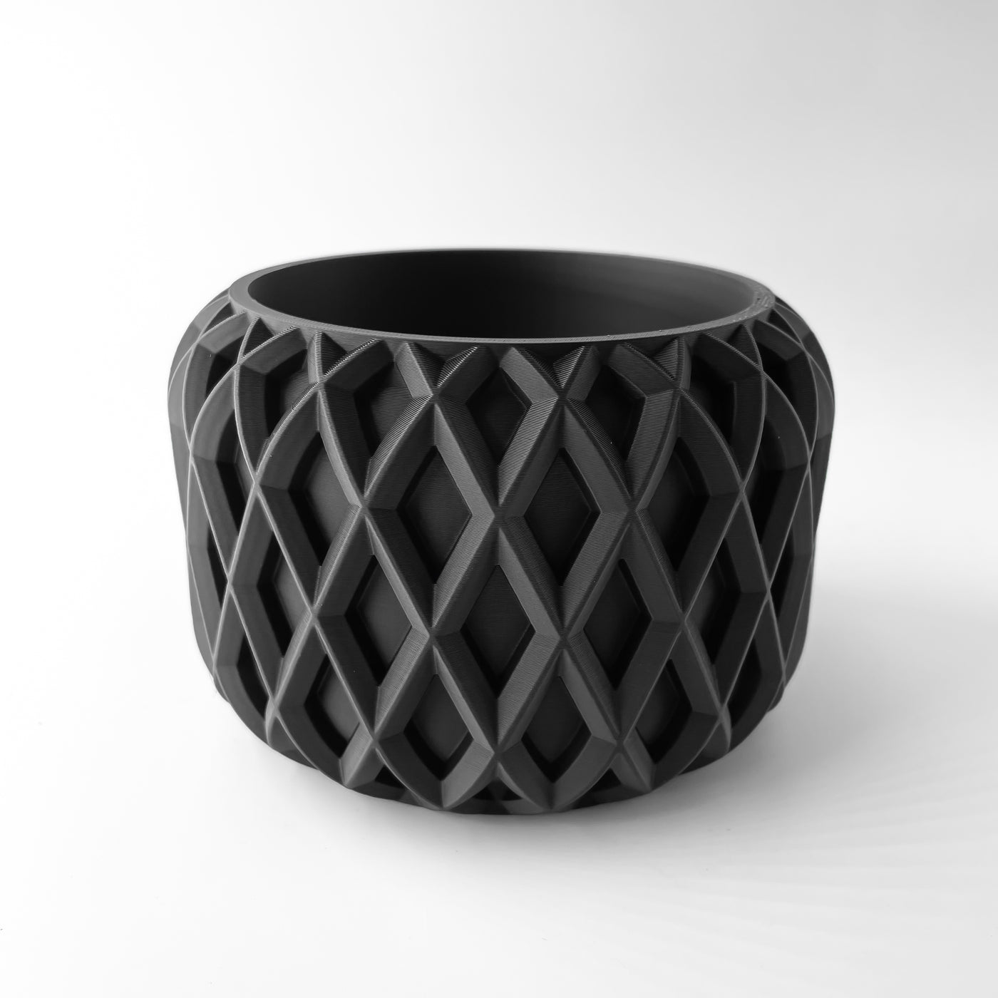 Kinao woven texture indoor planter, product view 5