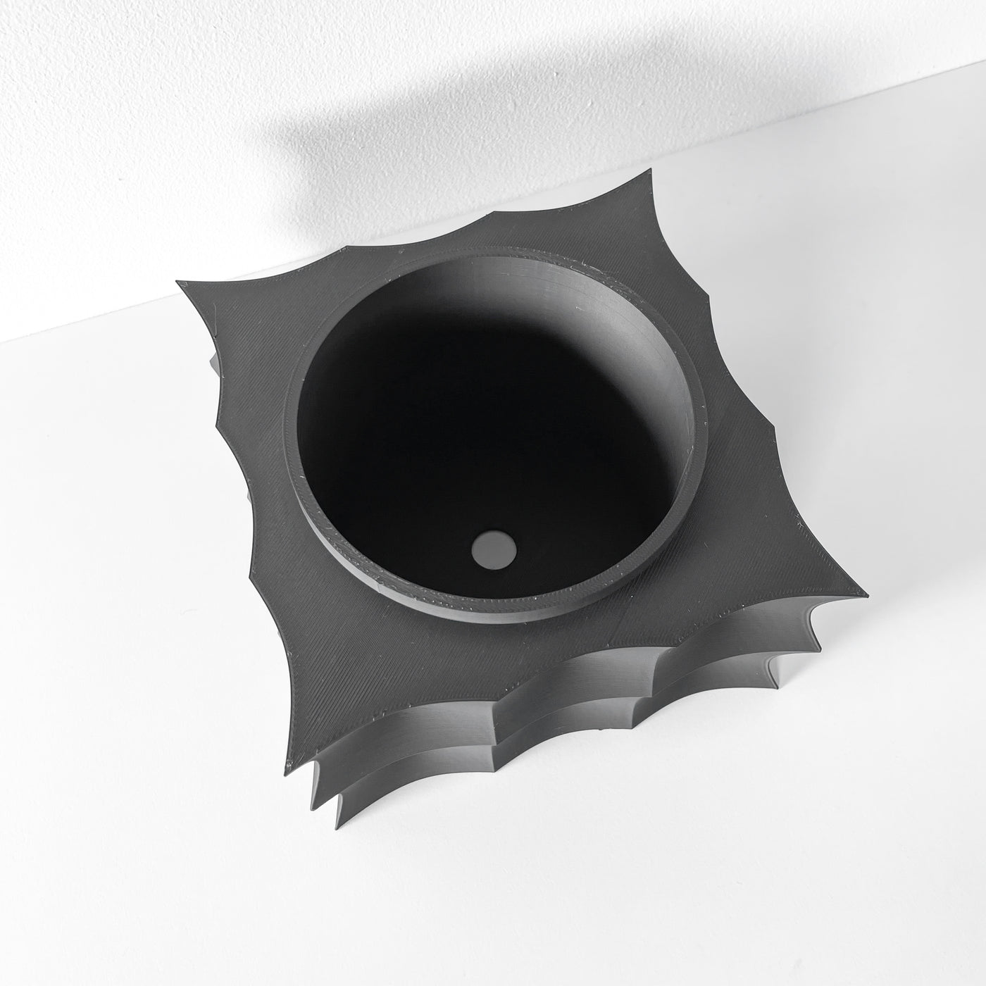 Averth square indoor planter, product view 5