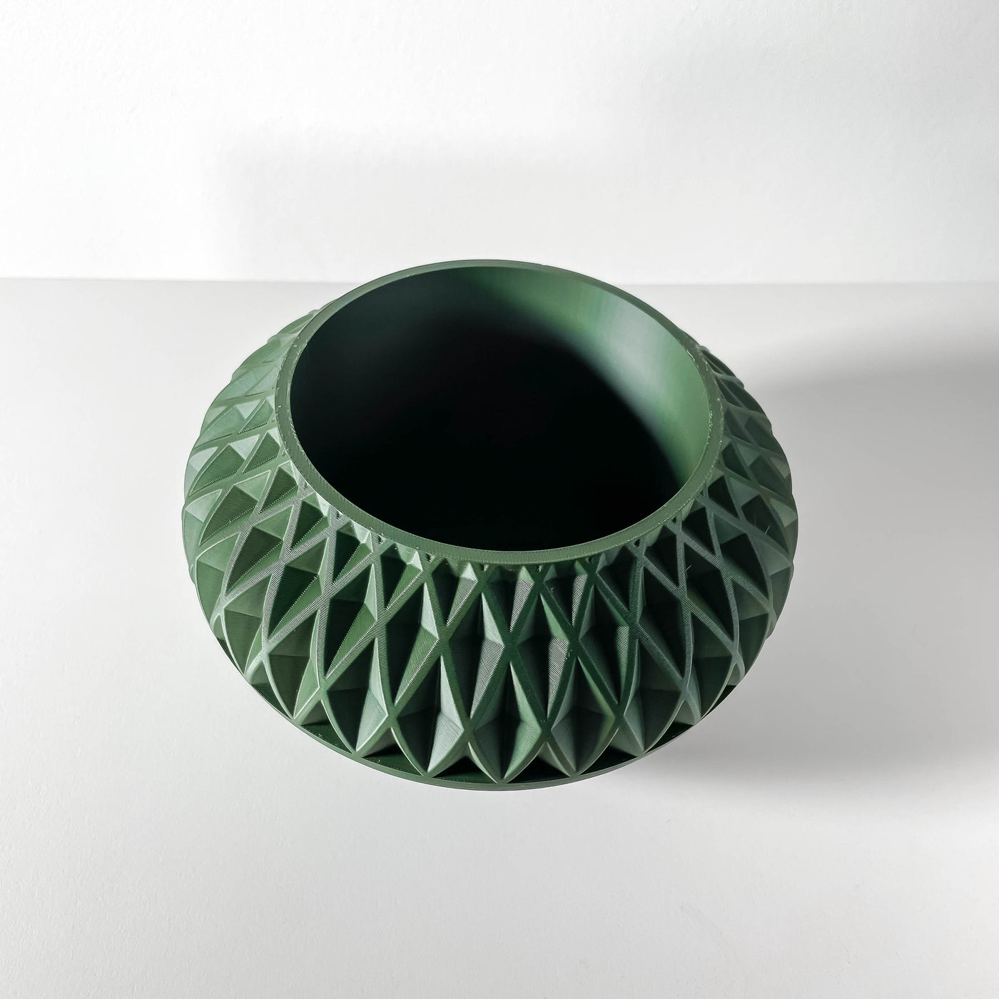 Ersos geometric indoor planter, product view 8