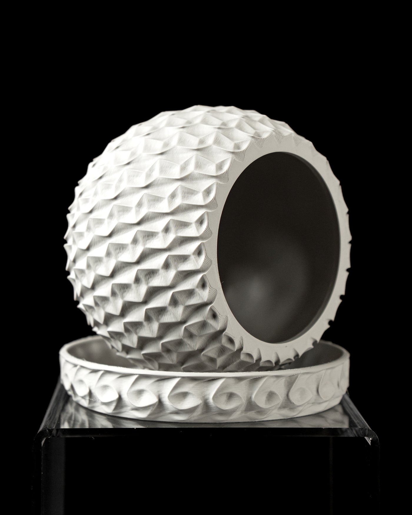 Hexa geometric indoor planter, product view 3