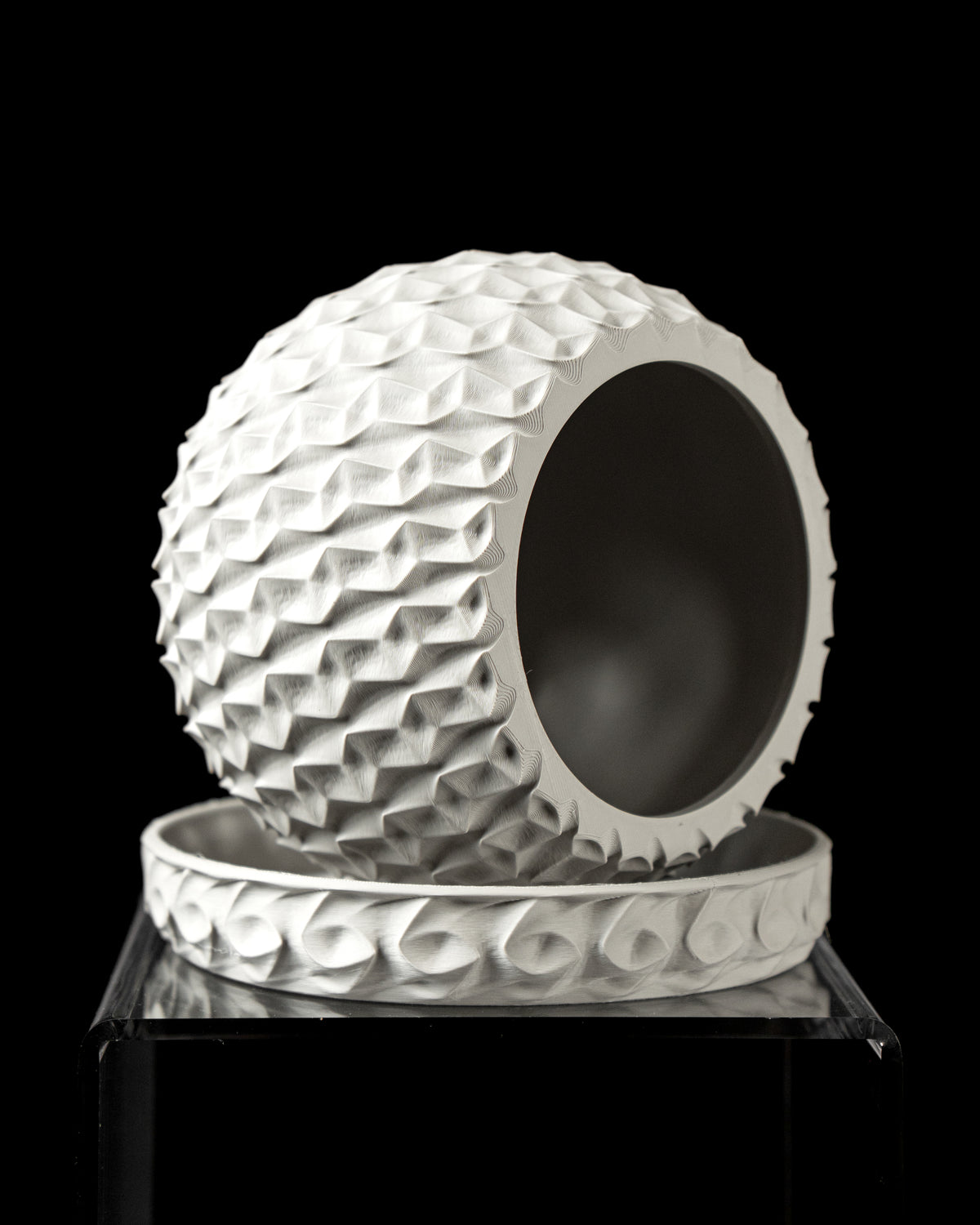 Hexa geometric indoor planter, product view 3