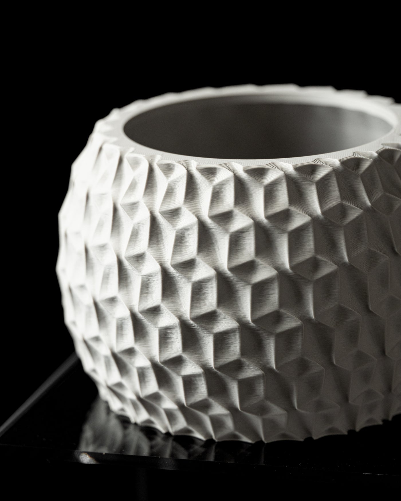 Hexa geometric indoor planter, product view 4
