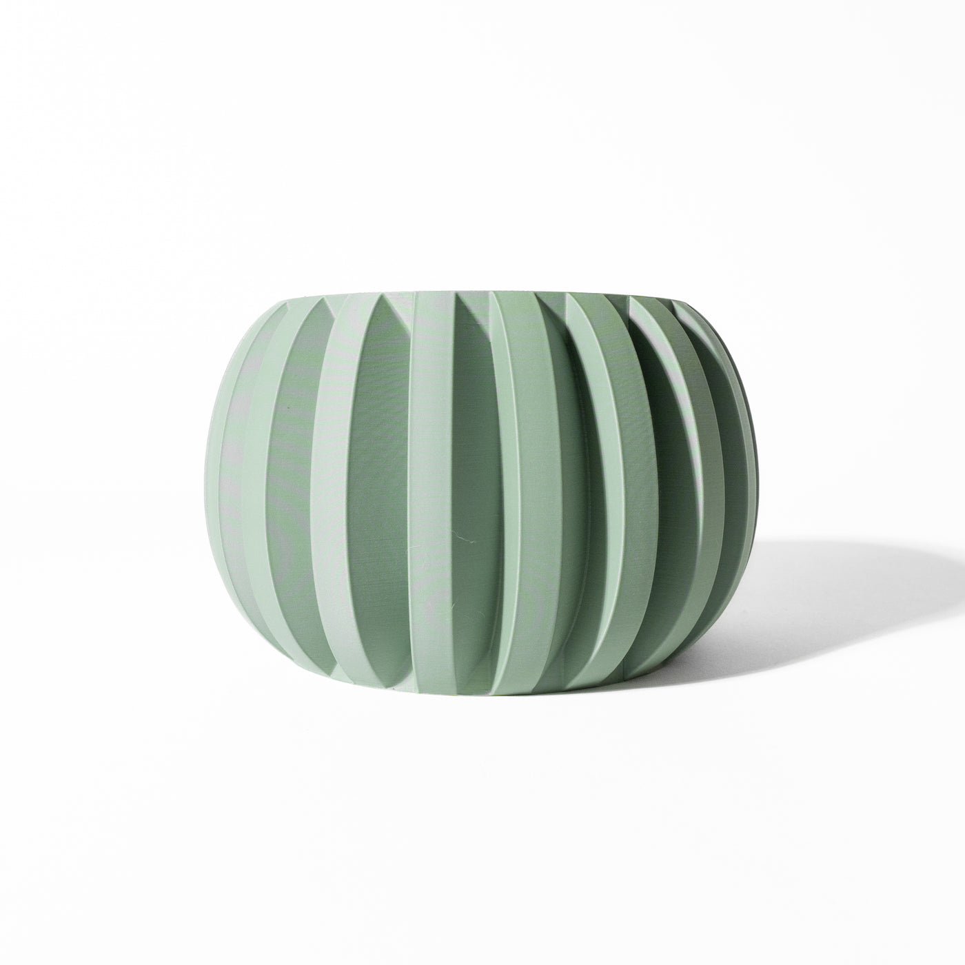 Jone ribbed indoor planter, product view 4
