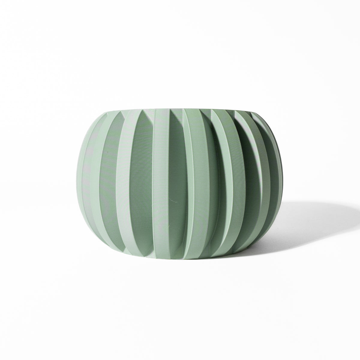 Jone ribbed indoor planter, product view 4