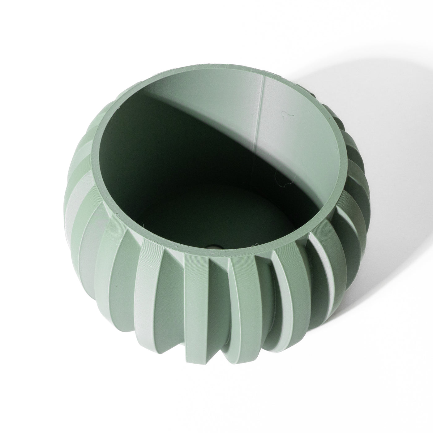 Jone ribbed indoor planter, product view 6