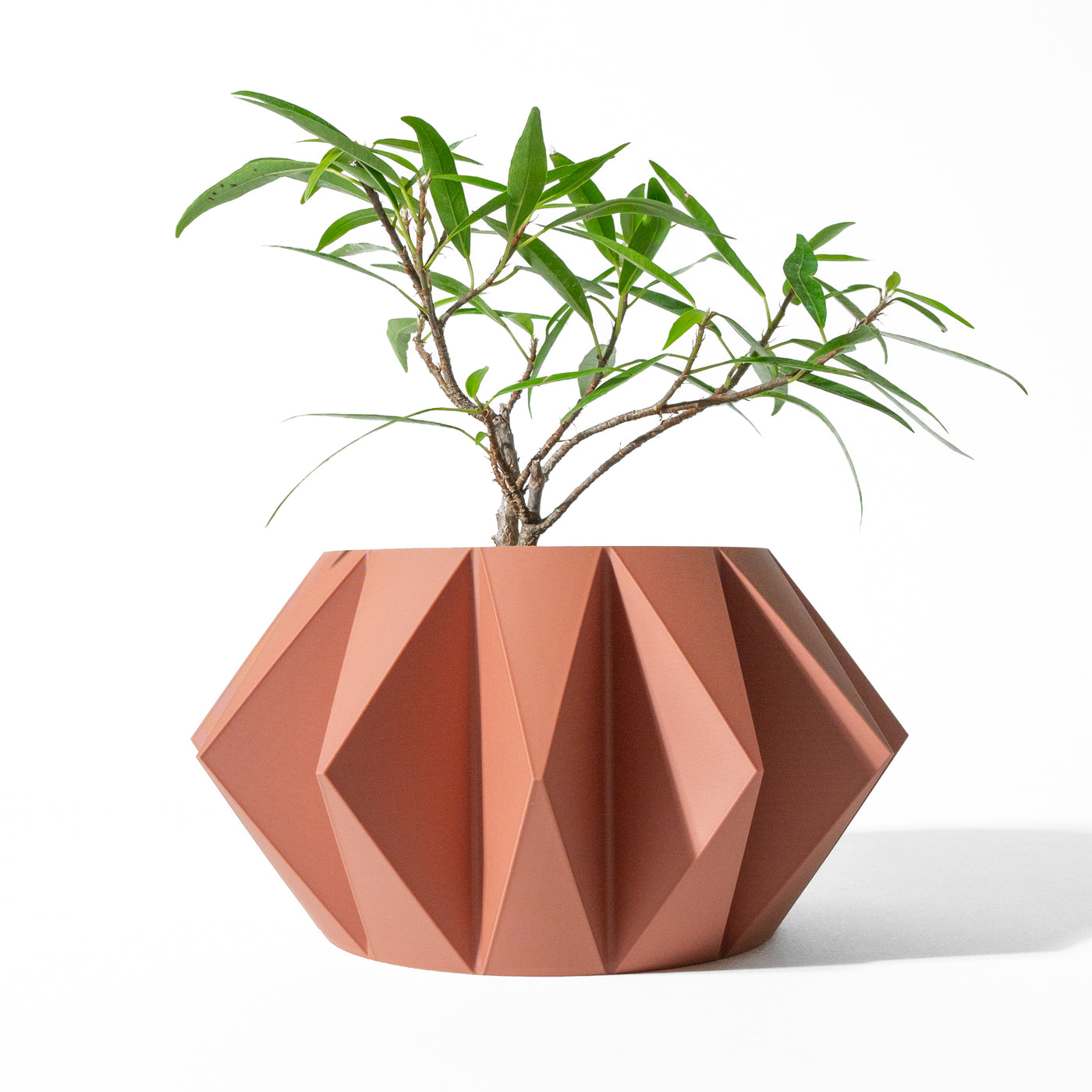 Koni geometric indoor planter, product view 1