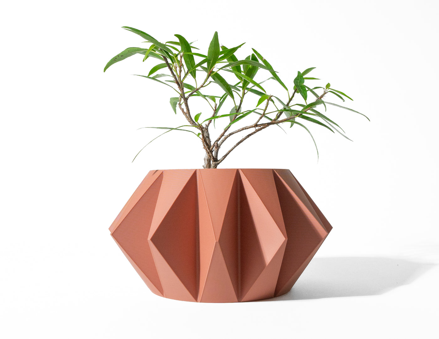 Koni geometric indoor planter, product view 2