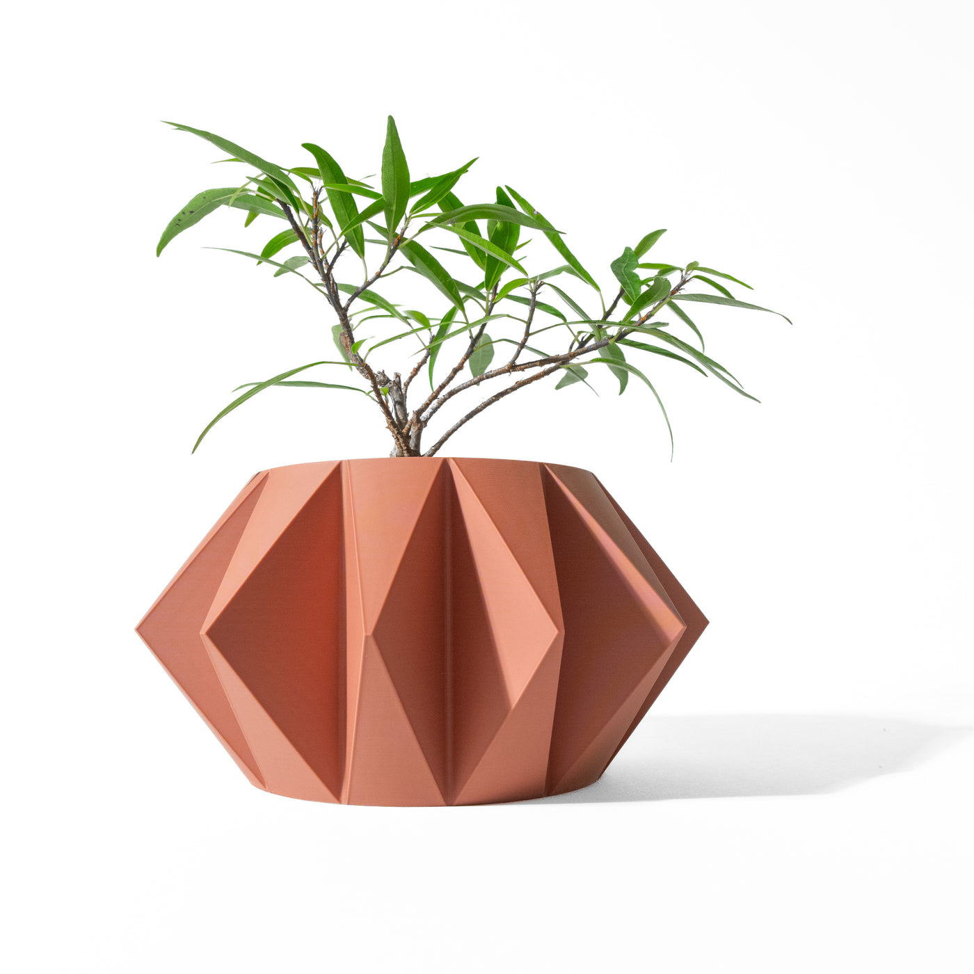 Koni geometric indoor planter, product view 4