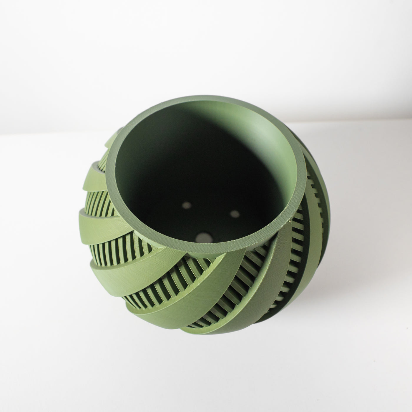 Krato spiral indoor planter, product view 4