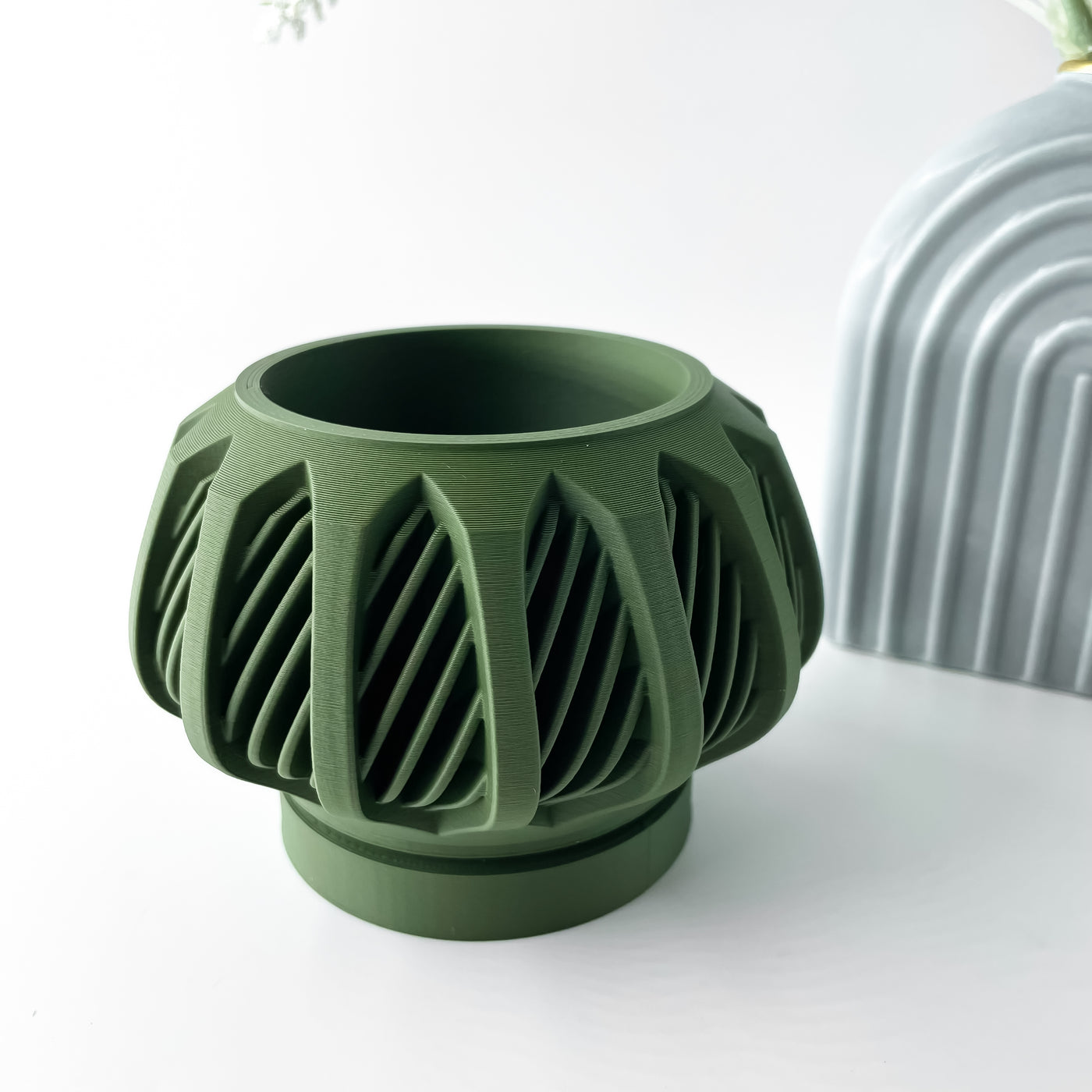 Mirex spiral indoor planter, product view 5