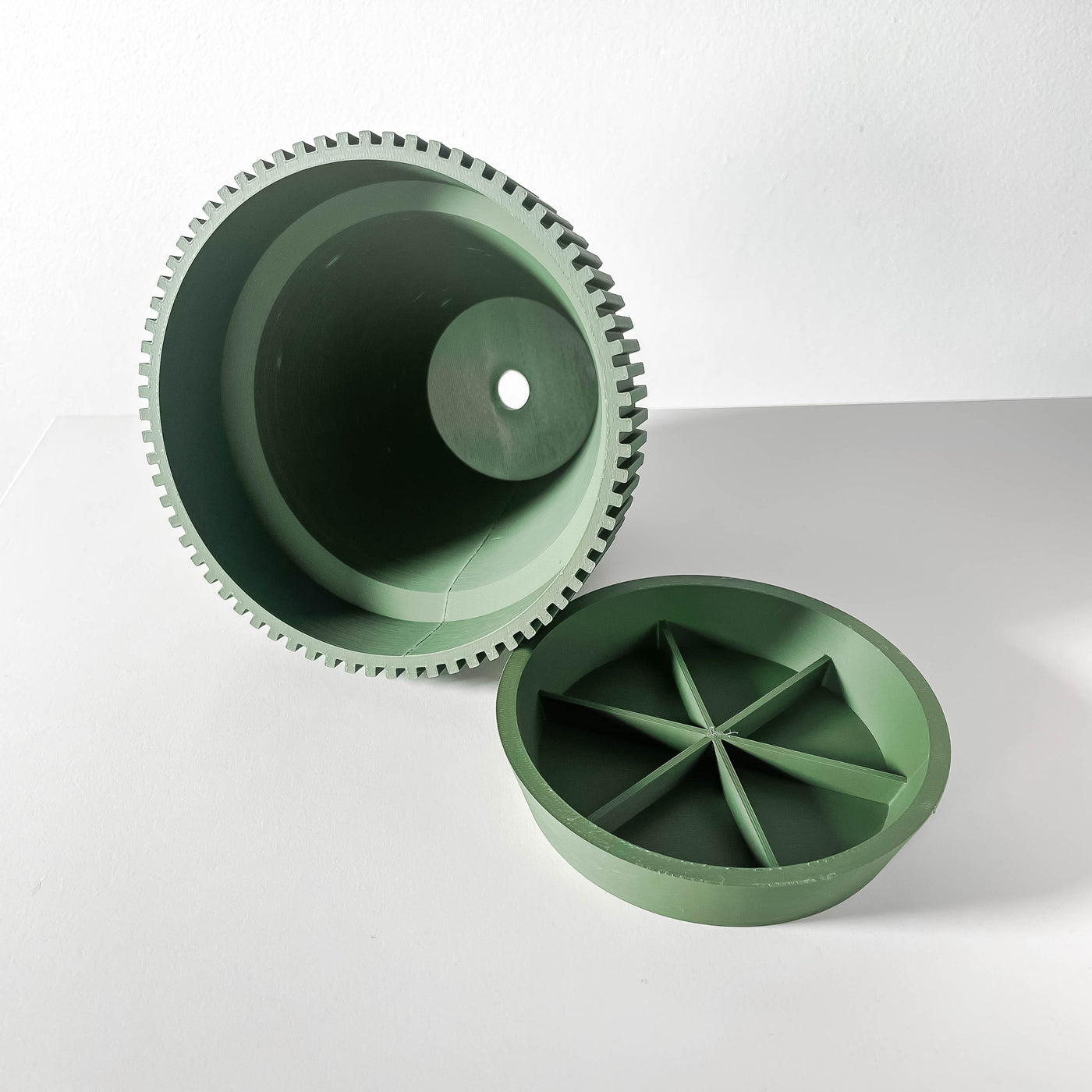 Nari layered indoor planter, product view 5