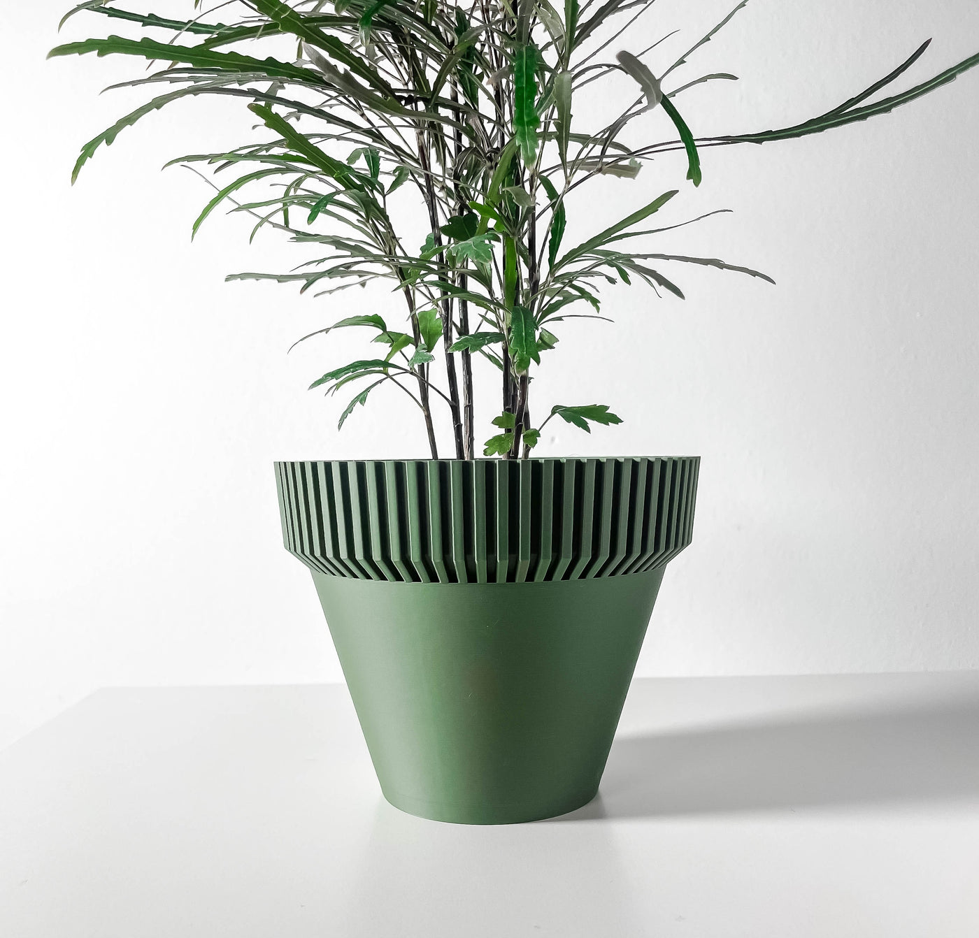 Nari layered indoor planter, product view 4