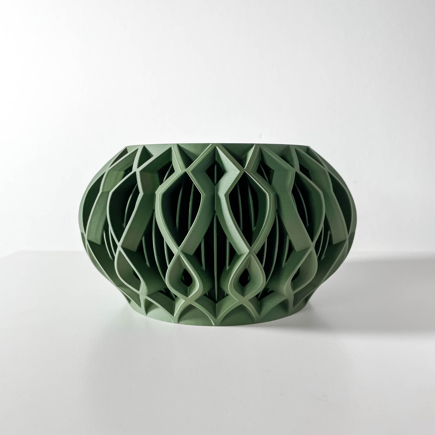 Octa woven texture indoor planter, product view 6