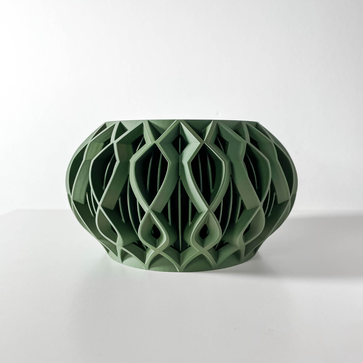Octa woven texture indoor planter, product view 6