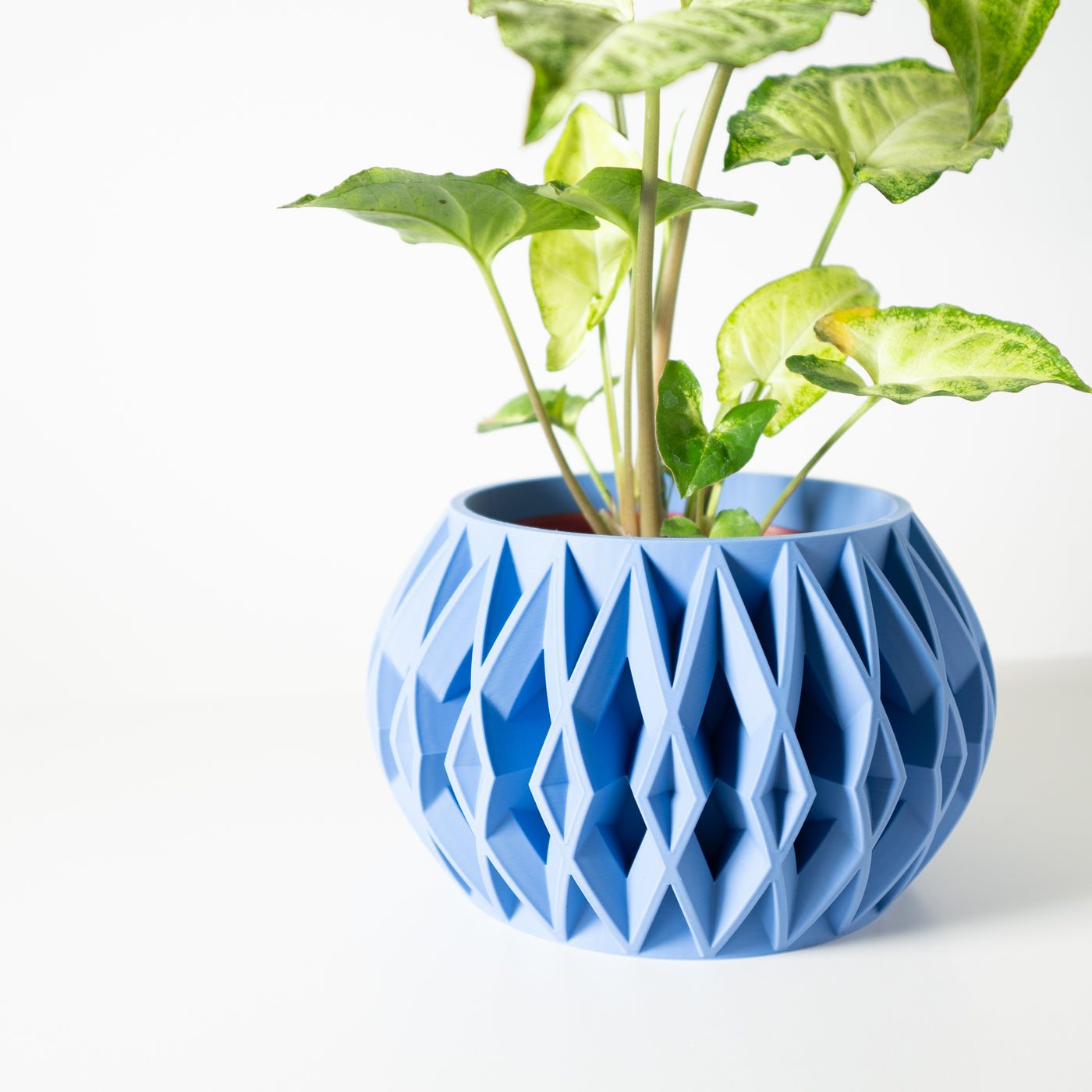 Orik layered indoor planter, product view 2