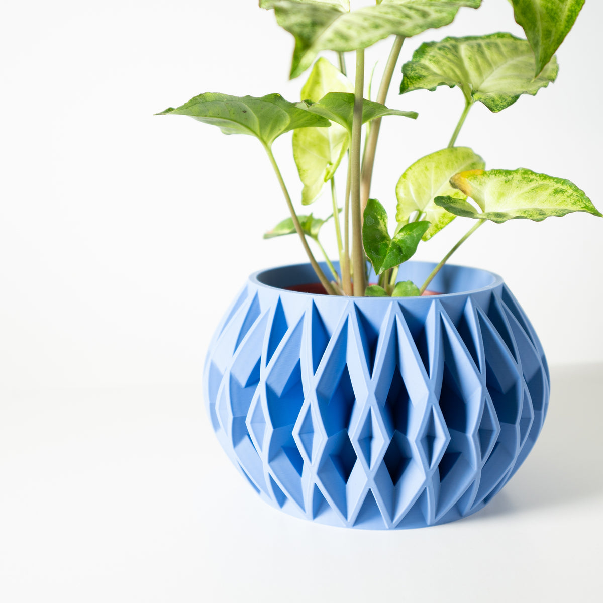 Orik layered indoor planter, product view 2