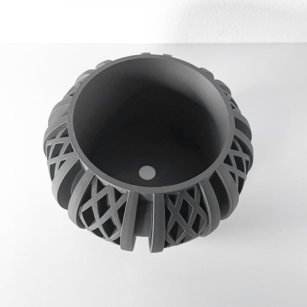 Quivon spiral indoor planter, product view 5