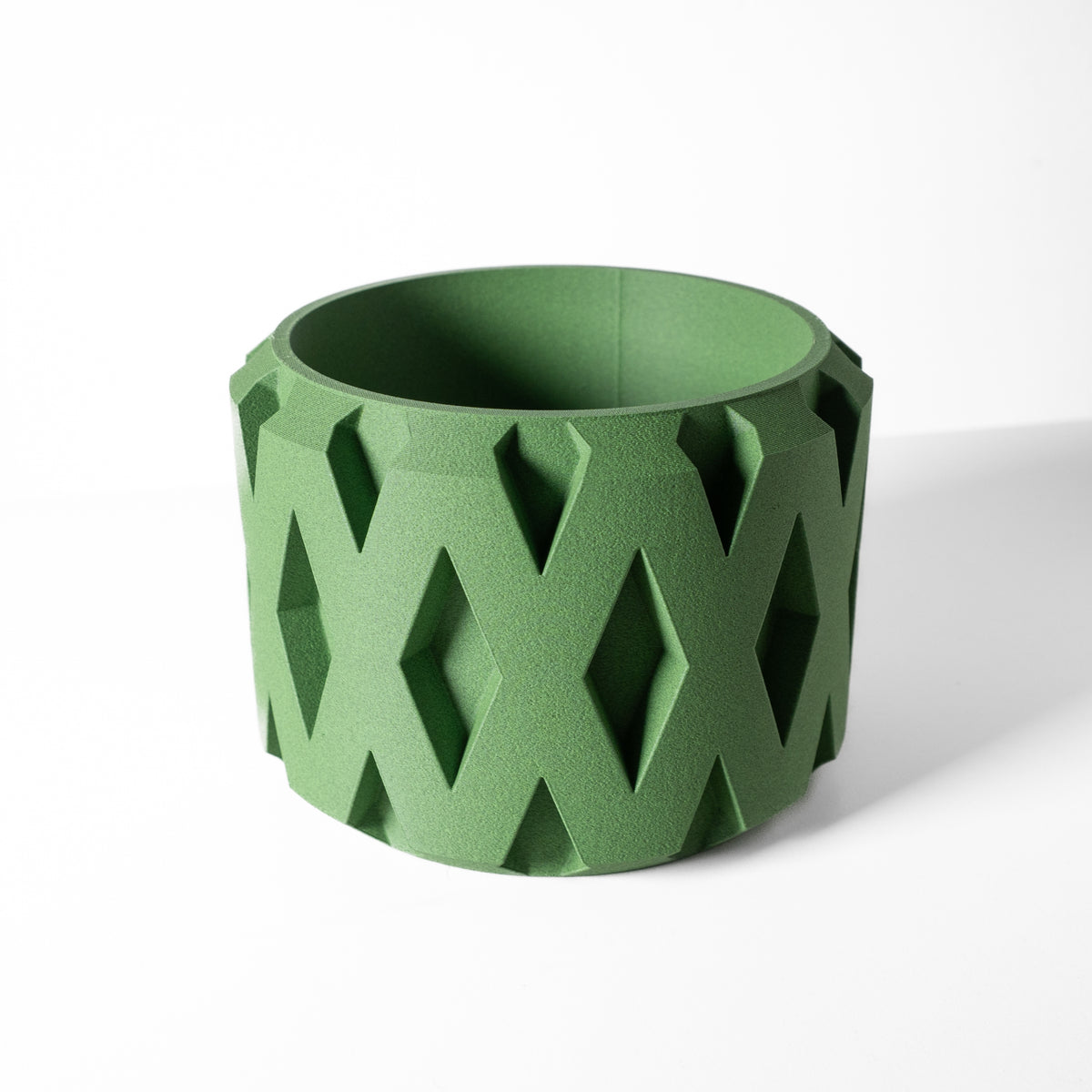 Rano ribbed indoor planter, product view 5