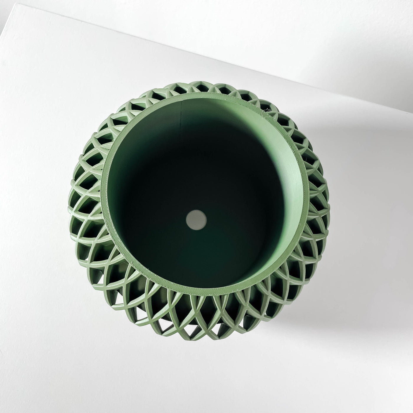 Revan woven texture indoor planter, product view 5