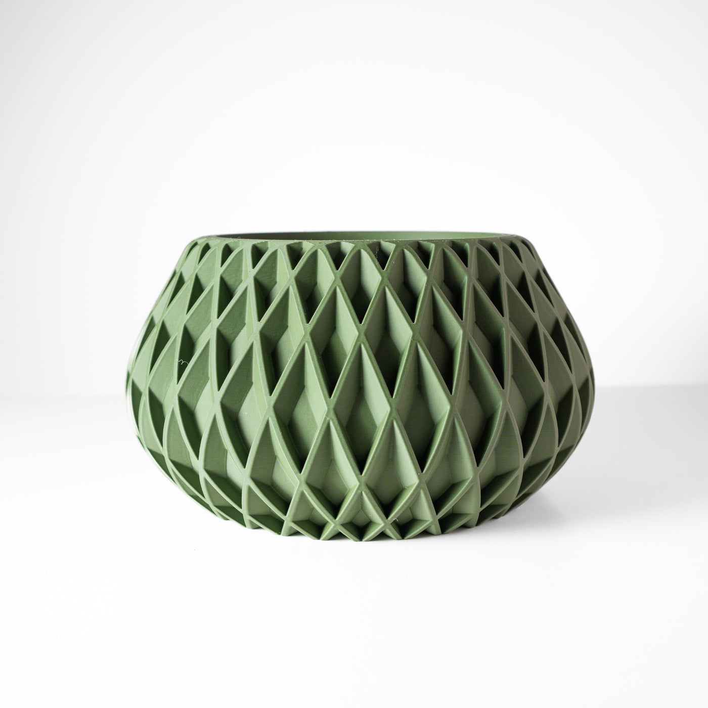 Rivio organic texture indoor planter, product view 4