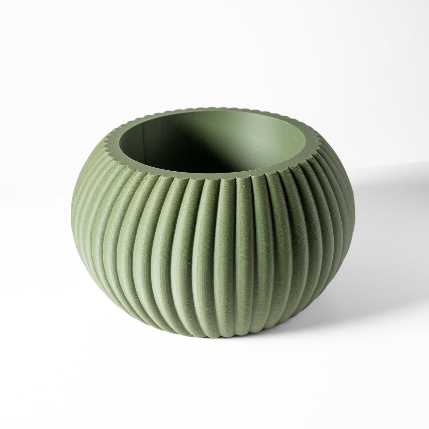 Roni ribbed indoor planter, product view 5
