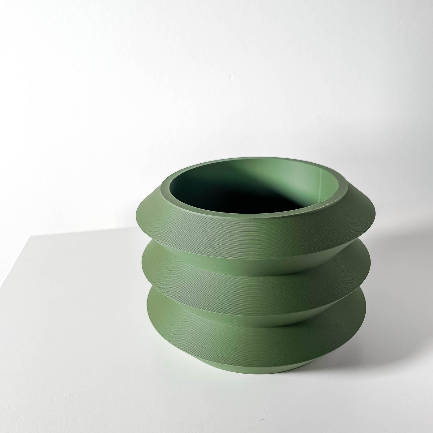 Sima flowing texture indoor planter, product view 5
